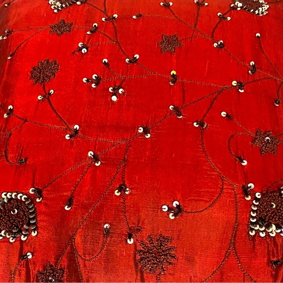 Make your Holidays Brighter!!!
Red & Green/Teal …Sequins & Embroidered Pillows - Picture 3 of 7